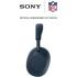 Sony WH-1000XM6 The Best Noise Canceling Wireless Headphones, HD NC Processor QN3, 12 Microphones, Adaptive NC Optimizer, Mastered by Engineers, Studio-Quality, 30-Hour Battery, Black - Blue